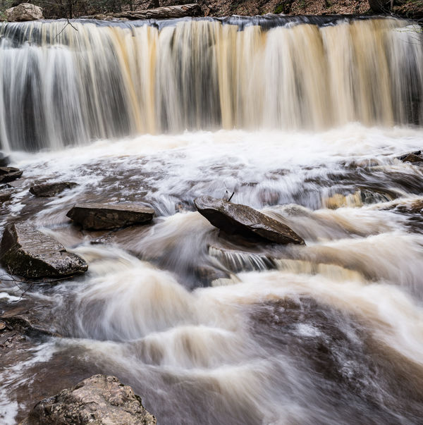 .8 sec for the falls, .25 sec for the foreground r...