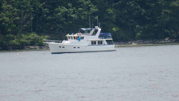 Boaters out on the river enjoying their day....
