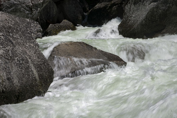 Vernal Falls water flow...