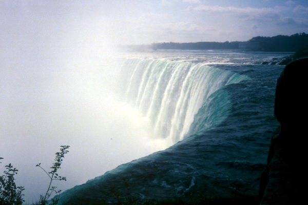 Close up and personal with Canadian Falls - always...