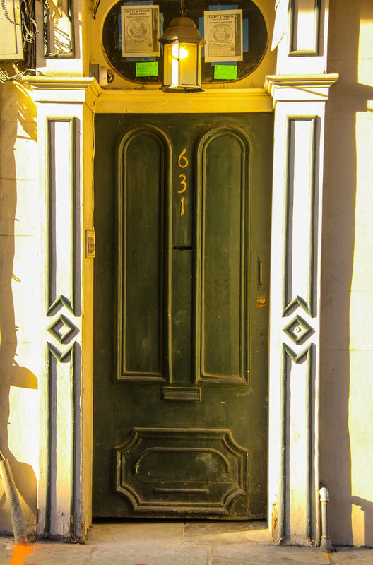 #6  Lots of interesting old doors in the French Qu...