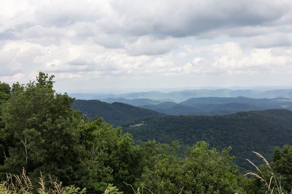 Taken from and Overlook on the Blue Ridge Parkway...