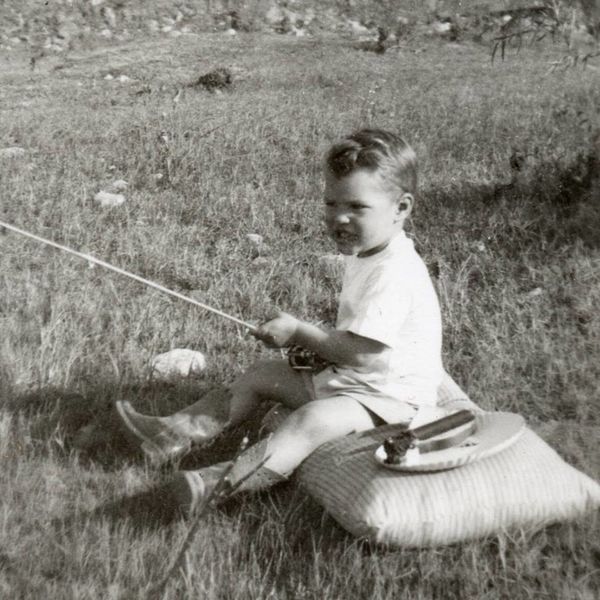 me fishing 1950...