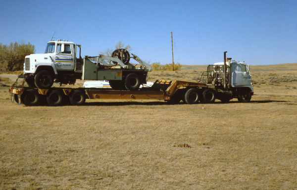 1981 Wyoming "OSGOOD" with a load...