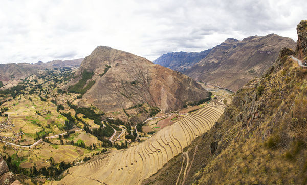 5 Shot Vertical Panorama of the Sacred Valley...