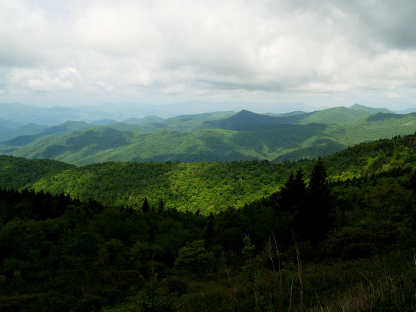 From the Blue Ridge Parkway...