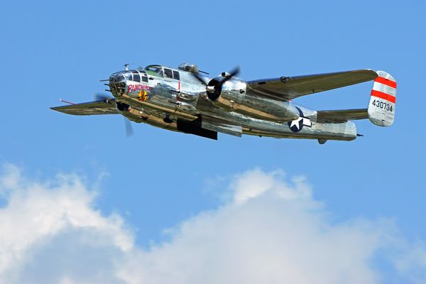 B-25 "Panchito" - seen him at many airshows...