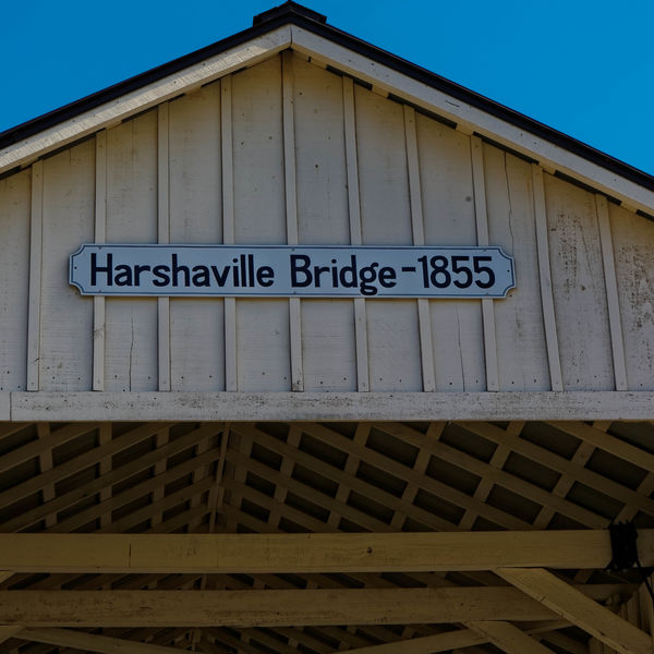 Harshaville Covered Bridge...