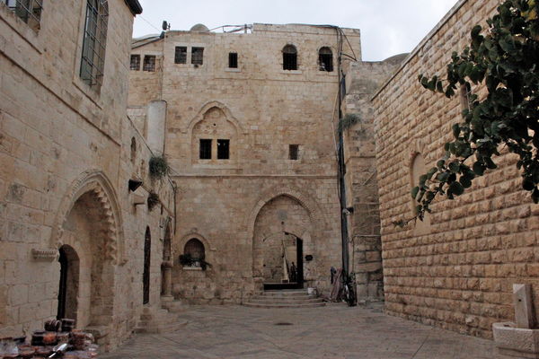 Jerusalem, upper windows were where the Last Suppe...