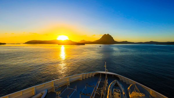 Approaching Bora Bora new 14mm art lens...