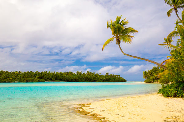 One Foot Island in the Cook Islands...
