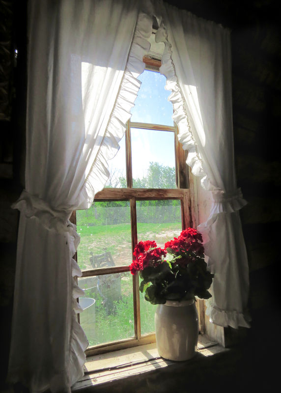 windows that may hold a beautiful vase of flowers ...
