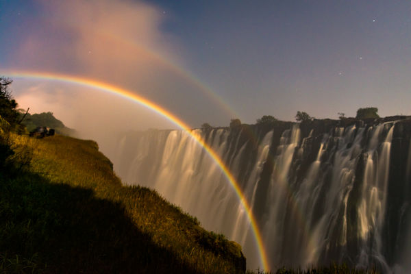 Victoria Falls is one of the only places on earth ...