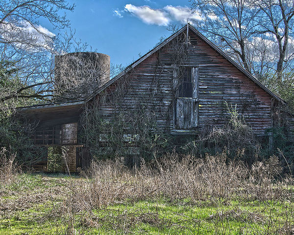 old barn...