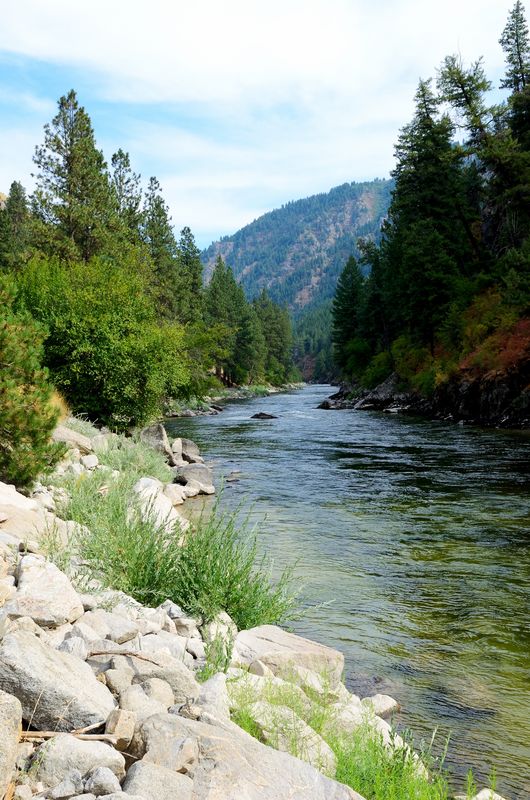 South fork of the Payette river, Idaho...