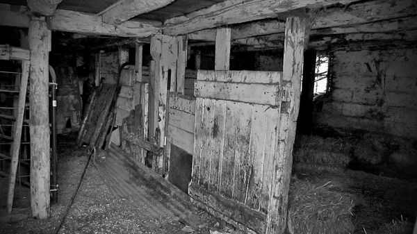 Other end of barn spectrum-antique, well used and ...