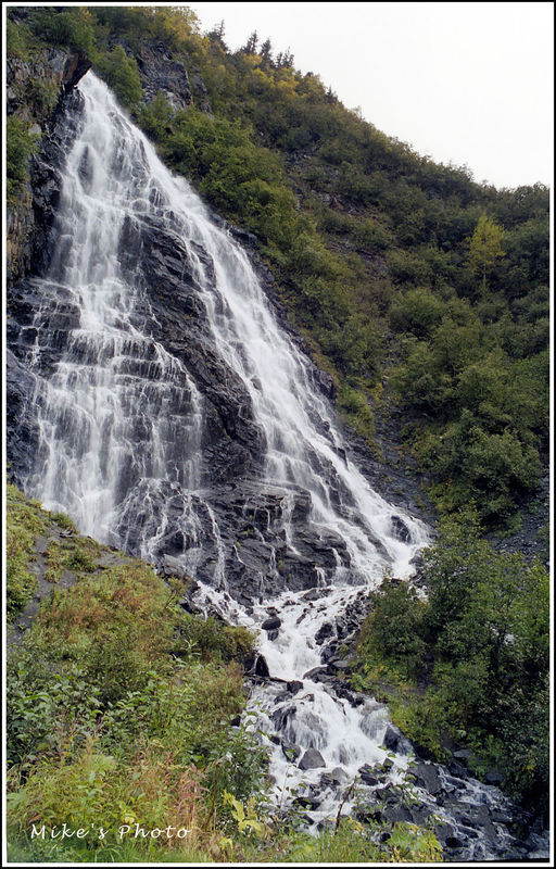 Horsetail Falls, Thompson Pass Alaska...