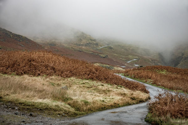 Part of Hardknott Pass - we did this and Wrynose P...