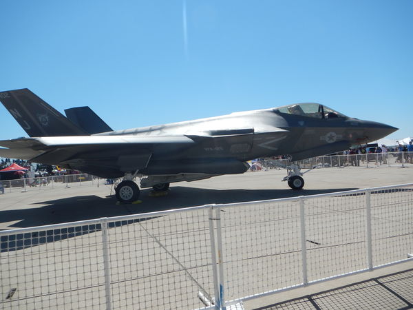 the F35  the newest Jet....
