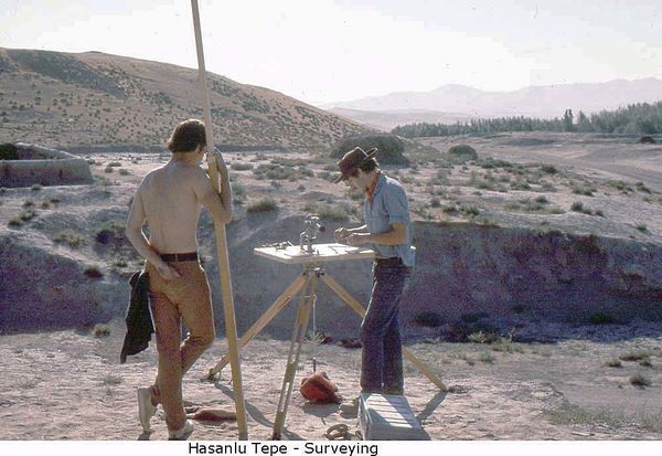 Surveyors at work...