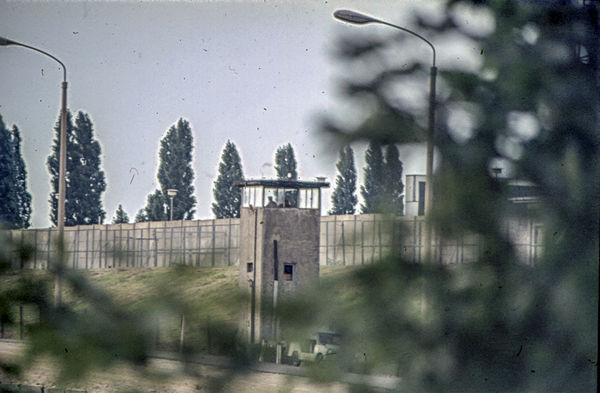 The Berlin Wall...
