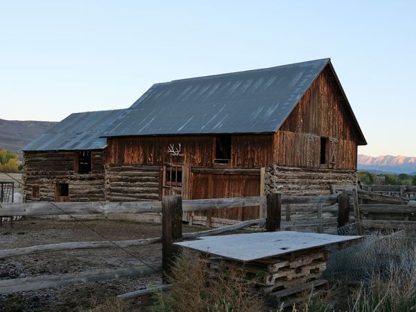 Old Log Cabins And Barns