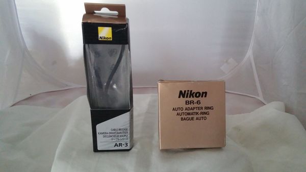 Nikon BR-6 and AR-3...