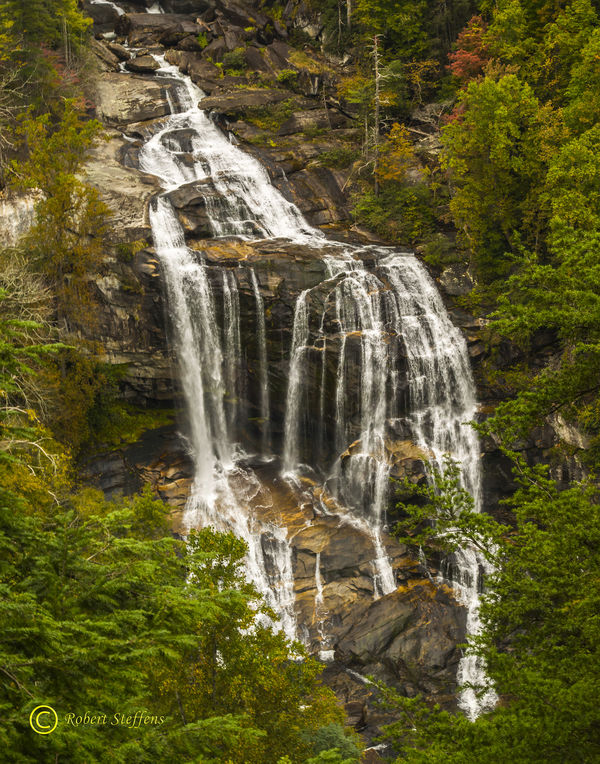 Lower Whitewater Falls near Walhalla and the Georg...
