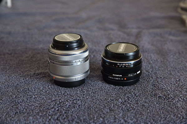 Lens - side view (17mm lens was sold previously)...