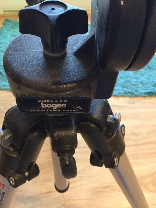Bogen Manfrotto 3001 Professional Tripod With 3126 Head SOLD In