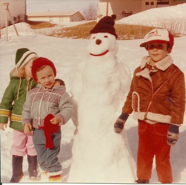 Neighborhood Snowman...