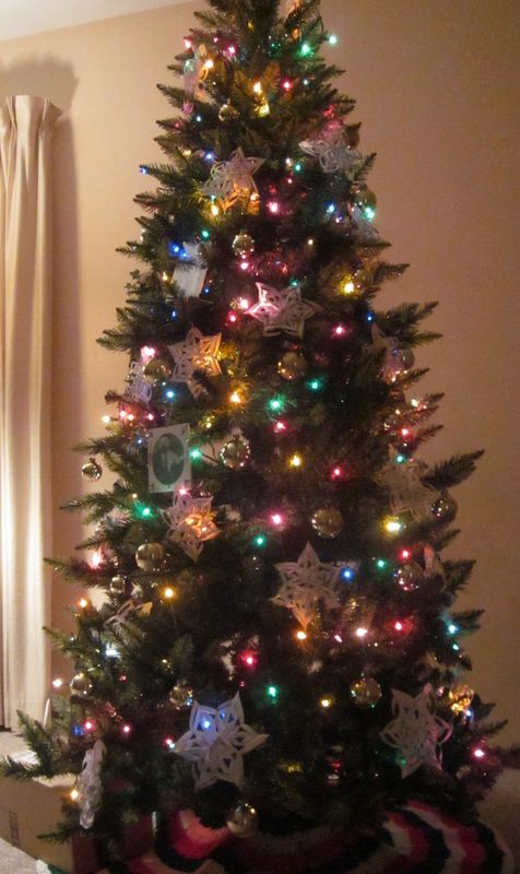 One Sparkling Christmas Tree...
