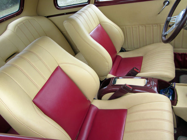 1940 Pontiac interior...