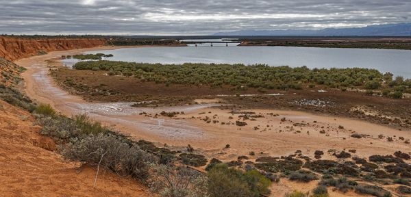 The top end of Spencer Gulf near Port Augusta with...