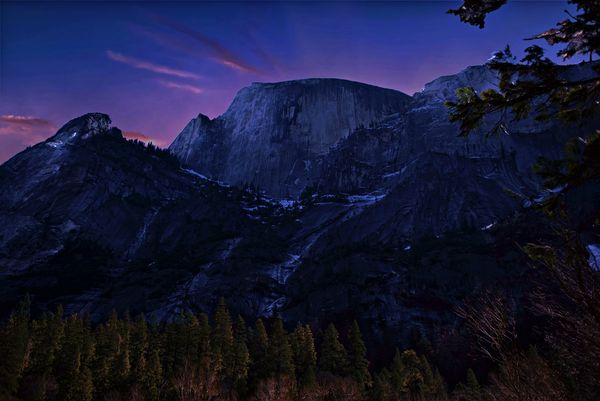 Winter .., get up early in Yosemite...