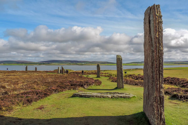 The neolithic Ring of Brodgar...