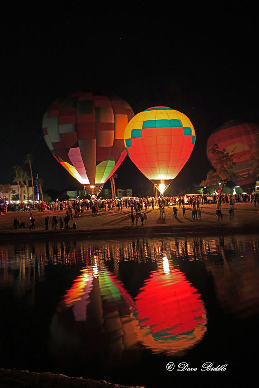 Fountian Hills Balloon Glow...