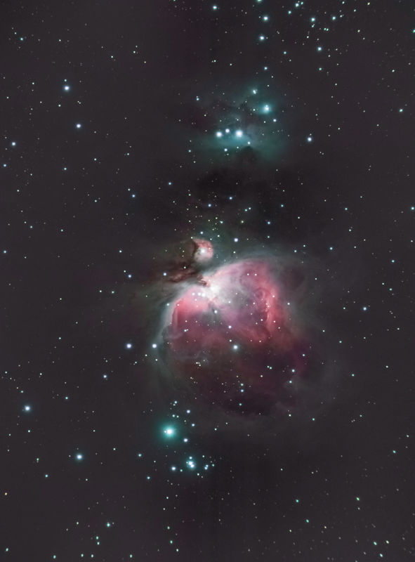 Orion Nebula(M42)-(170x15sec,1x1binned,Gain1,Os25)...