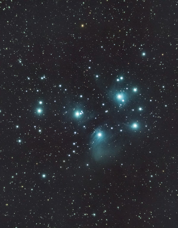 The Pleiades(M45)-(MinMax)(25x30sec,2x2binned,Gain...