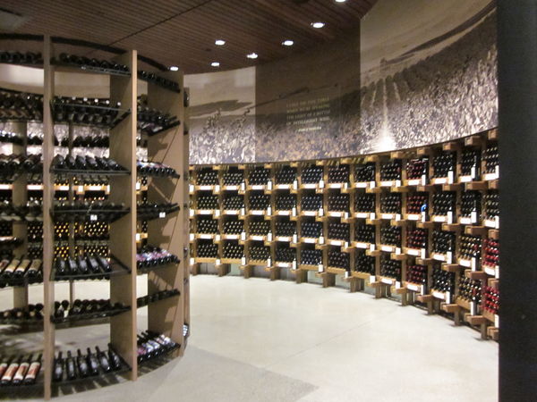 Showroom!  Look at ALL THOSE BOTTLES!...