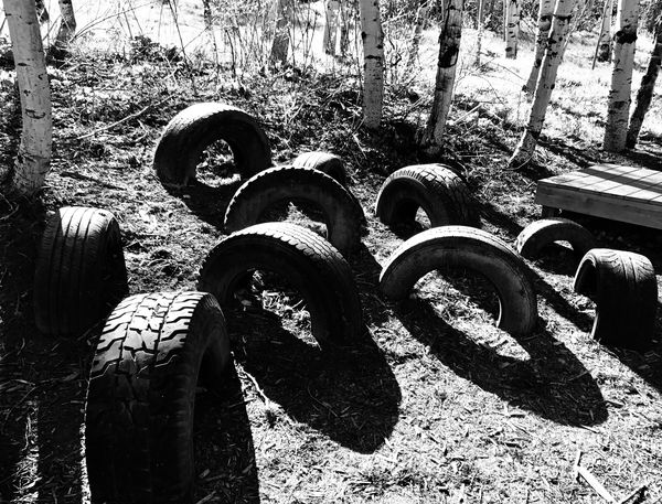Playground tires...