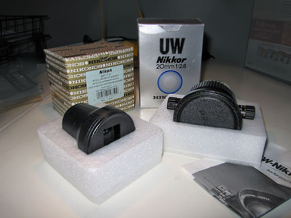 Nikkor UW 20mm f/2.8 with Nikon DF-12 Viewfinder...