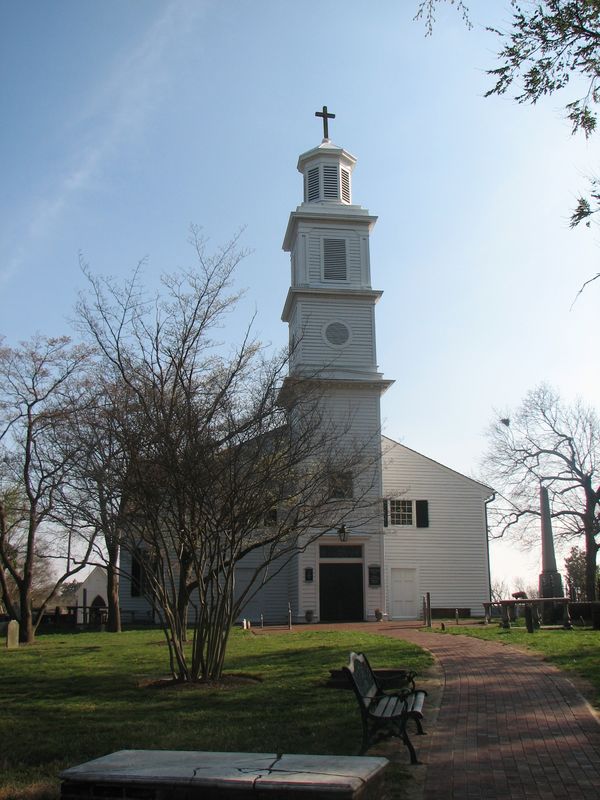 ST. JOHN'S CHURCH, CHURCH HILL, RICHMOND, VIRGINIA...