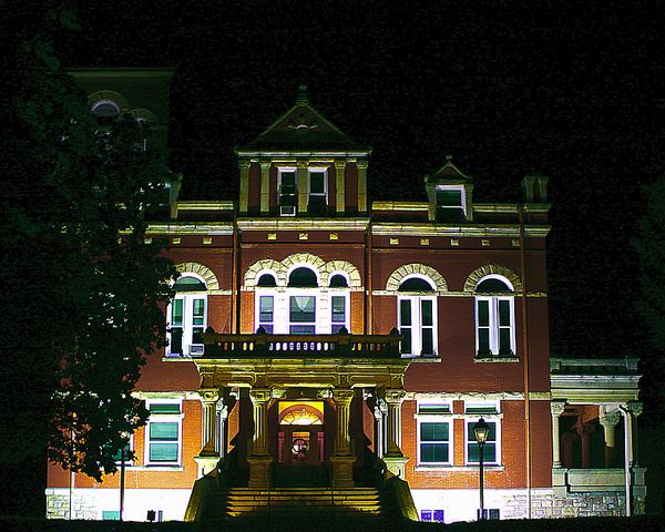 Fayette County Courthouse...