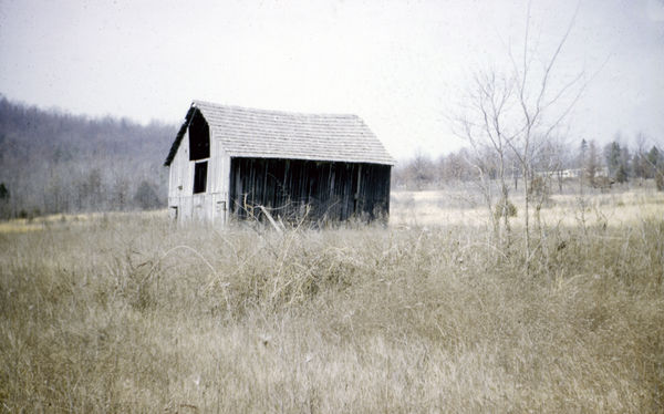 (1955) Barn on our property...