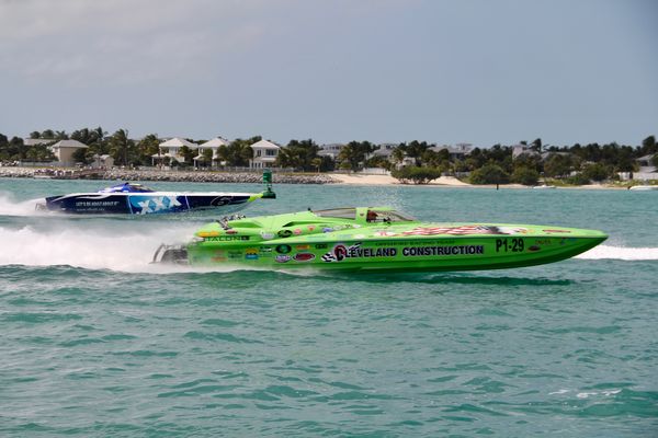 Key West power boat races...