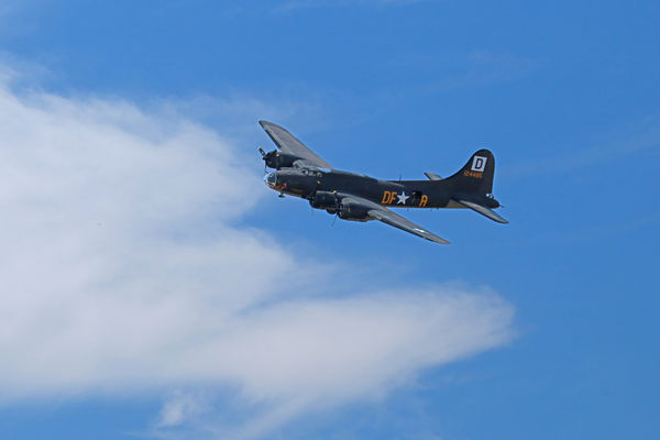 B-17 Fly-by...