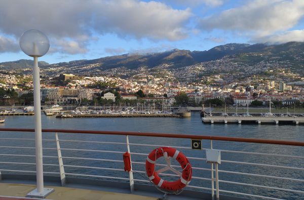 (2) Arriving at the Island of Madeira (Funchal) Po...
