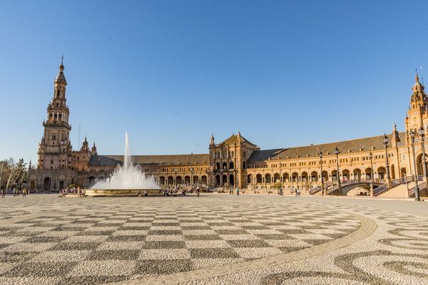 Seville - Plaza de Espana...