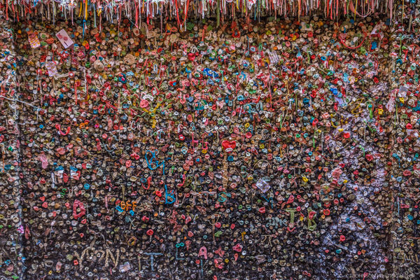 Gum Art, Seattle, 2015...
